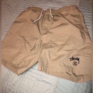 Khaki Stussy Shorts